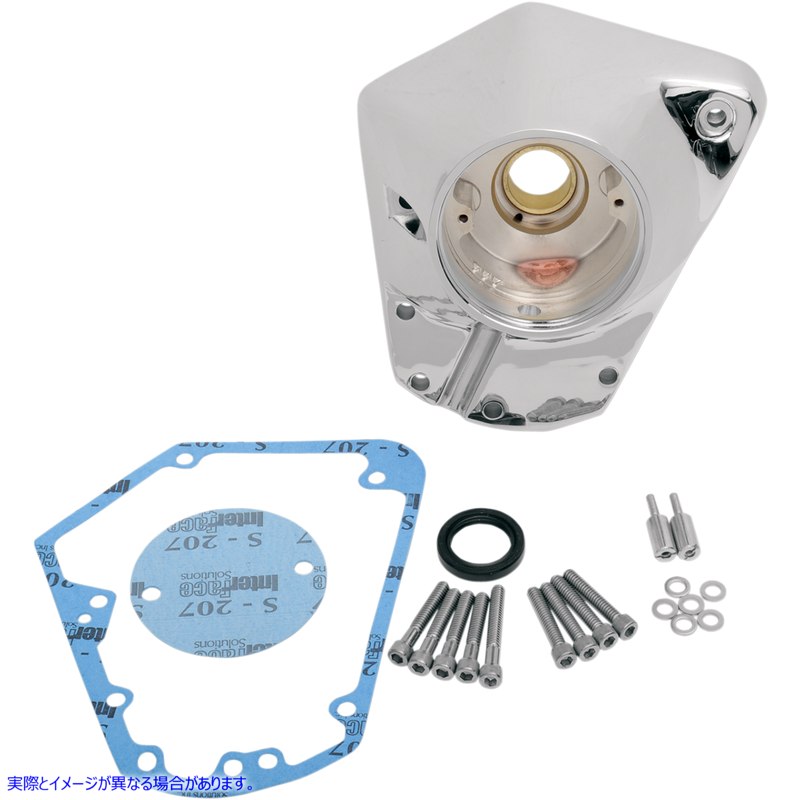 取寄せ カムカバー ドラッグスペシャリティーズ Cam Cover - Chrome - EVO Big Twin 0940-0784 09400784