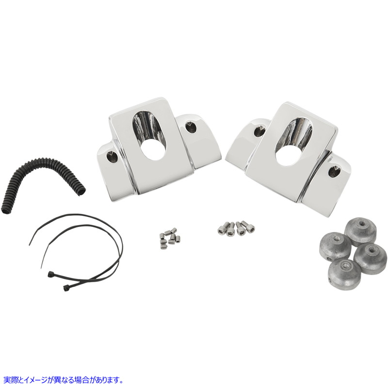 取寄せ スパークプラグ/ヘッドボルトカバー ドラッグスペシャリティーズ Spark Plug Cover - Chrome - Twin Cam 0940-1317 09401317