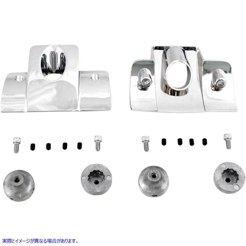 取寄せ スパークプラグ/ヘッドボルトカバー ドラッグスペシャリティーズ Spark Plug Cover - Chrome - Sportster 0940-1318 09401318