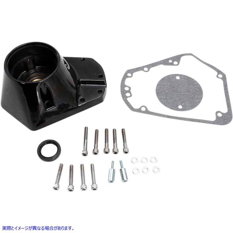 取寄せ カムカバー ドラッグスペシャリティーズ Cam Cover - Gloss Black - EVO Big Twin 0940-1626 09401626