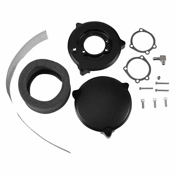 取寄せ 高性能 6 インチ Dragtron? II エア クリーナー キット ドラッグスペシャリティーズ High Performance 6 Dragtron? II Air Cleaner Kit - Black 1010-2692 10102692