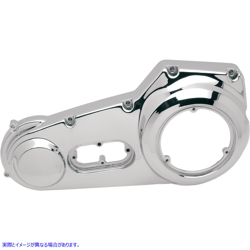 取寄せ 外側のプライマリカバー ドラッグスペシャリティーズ Outer Primary Cover - Chrome - '95-'98 Softail 1107-0035 11070035