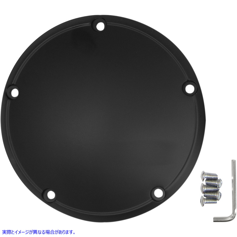 取寄せ ダービーカバー ドラッグスペシャリティーズ Derby Cover - Satin Black 1107-0363 11070363
