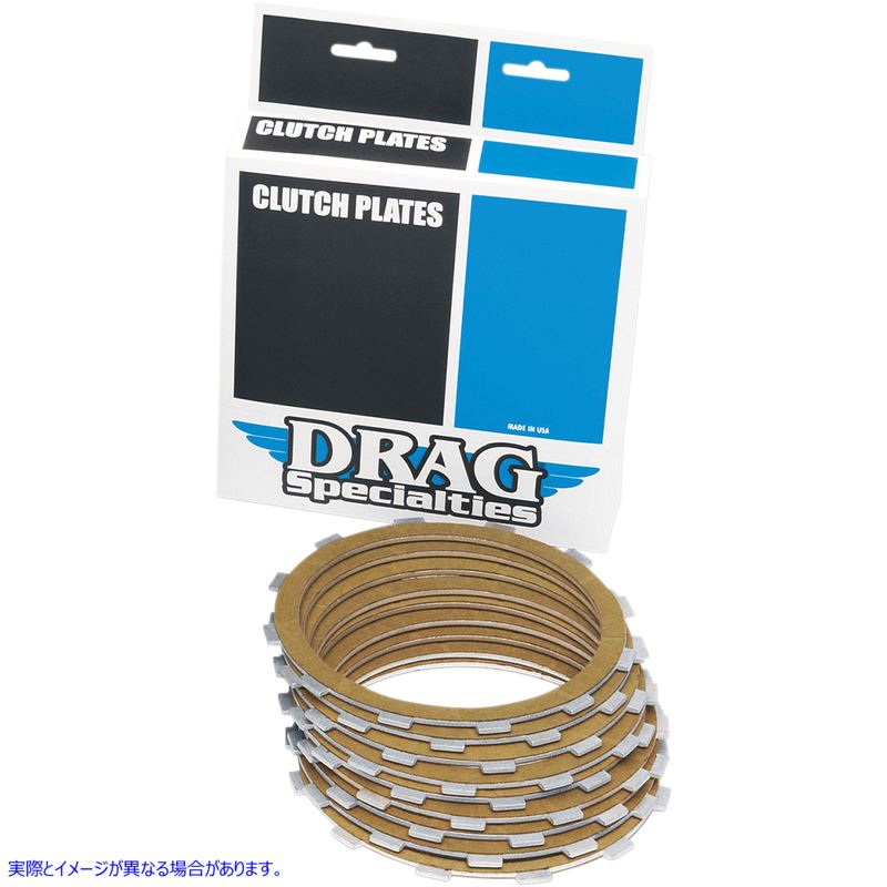取寄せ クラッチ摩擦プレートセット ドラッグスペシャリティーズ Aramid Fiber Plates - '98-'17 Big Twin 1131-0419 11310419