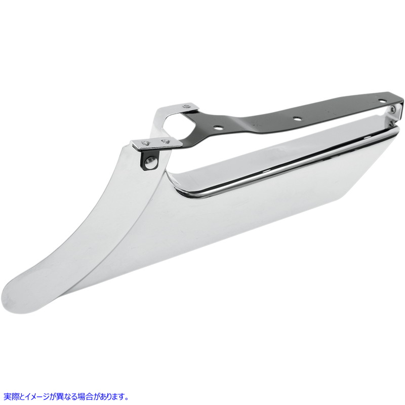 取寄せ リアベルトガード ドラッグスペシャリティーズ Lower Belt Guard - '04-'13 XL - Chrome 1202-0066 12020066