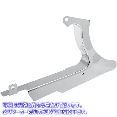 取寄せ リアベルトガード ドラッグスペシャリティーズ Lower Belt Guard - '07-'17 FXST/FLST/FLSTF - Chrome 1202-0069 12020069