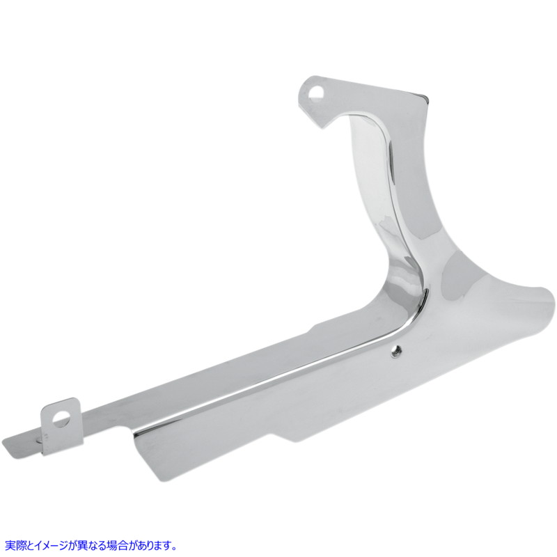 取寄せ リアベルトガード ドラッグスペシャリティーズ Lower Belt Guard - '07-'17 FLSTC/FLSTN '11 FXS - Chrome 1202-0076 12020076