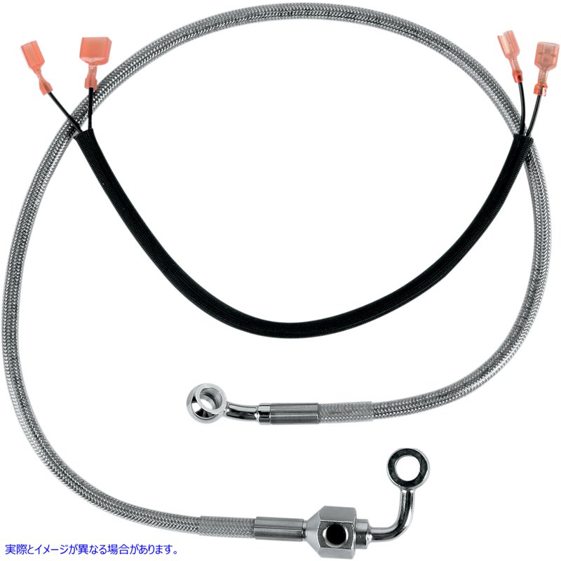 取寄せ ステンレススチールブレーキラインキット ドラッグスペシャリティーズ Brake Line - Rear - Stainless Steel 1204-2752 12042752