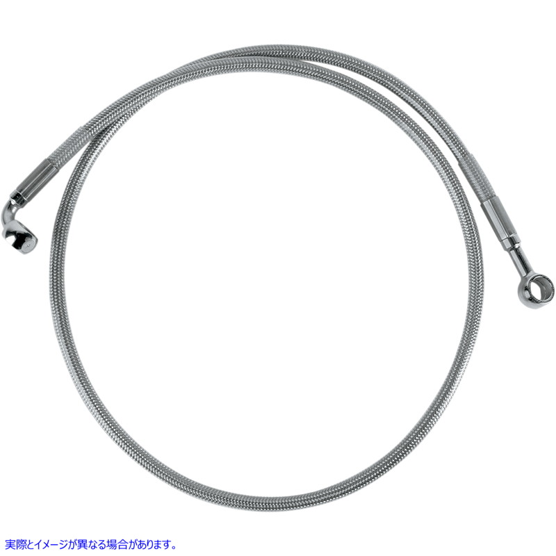 取寄せ ステンレススチールブレーキラインキット ドラッグスペシャリティーズ Brake Line - Front (Upper) - Stainless Steel 1204-2753 12042753