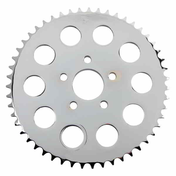 取寄せ 後輪スプロケット ドラッグスペシャリティーズ Rear Sprocket - Chrome - Flat - 51 Tooth 1210-0606 12100606