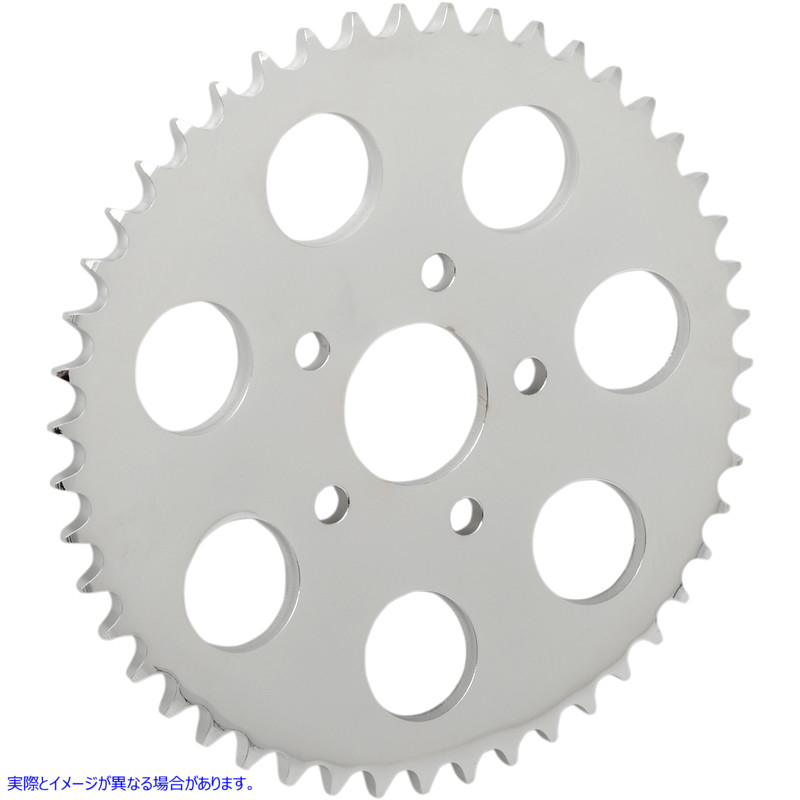 取寄せ 後輪スプロケット ドラッグスペシャリティーズ Rear Sprocket - 47 Tooth - Chrome 1210-0981 12100981
