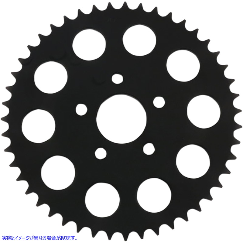 取寄せ 後輪スプロケット ドラッグスペシャリティーズ Rear Sprocket - Black - Flat - 49 Tooth 1210-1834 12101834