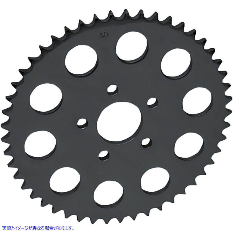 取寄せ 後輪スプロケット ドラッグスペシャリティーズ Rear Sprocket - Black - Flat - 51 Tooth 1210-1835 12101835