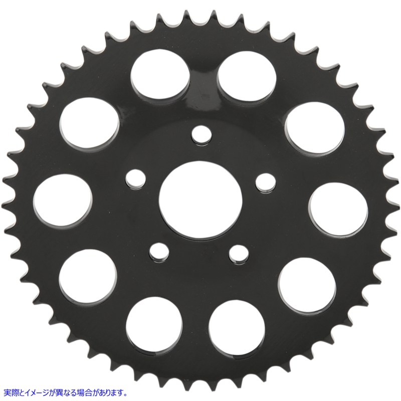 取寄せ 後輪スプロケット ドラッグスペシャリティーズ Rear Sprocket - Black - Dished - 46 Tooth 1210-1836 12101836
