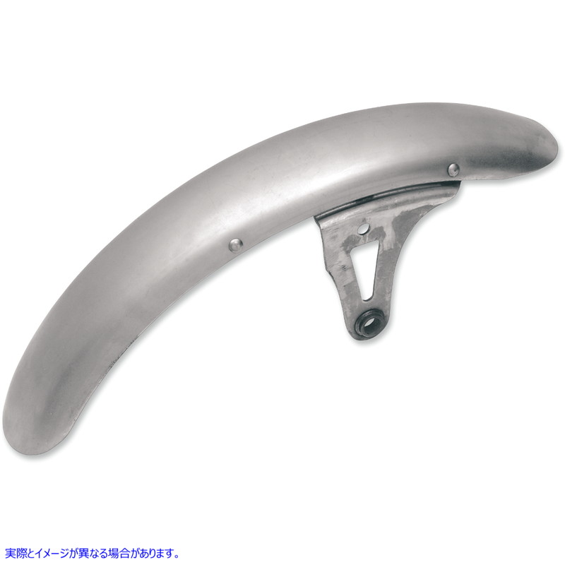 取寄せ 控えめなフロントフェンダー ドラッグスペシャリティーズ Front Fender - Raw - Steel 1401-0191 14010191