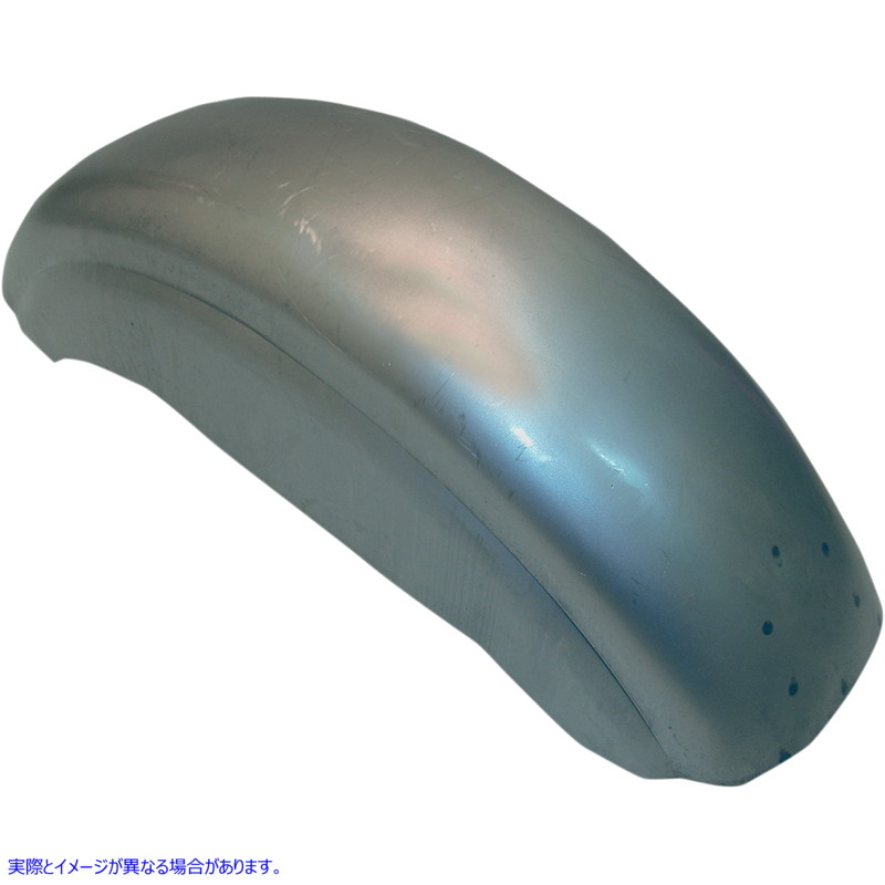 取寄せ カスタムリアフェンダー ドラッグスペシャリティーズ Custom Rear Fender - Raw - Steel 1401-0328 14010328