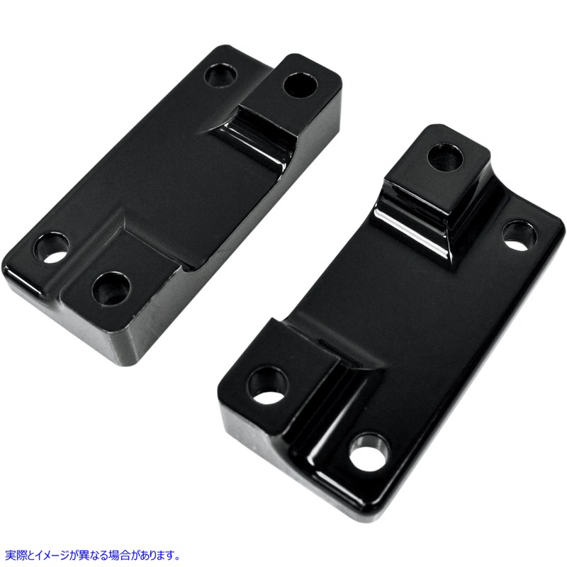 取寄せ フェンダーからフォークアダプター ドラッグスペシャリティーズ Fender-To-Fork Adapters - Gloss Black 1410-0064 14100064