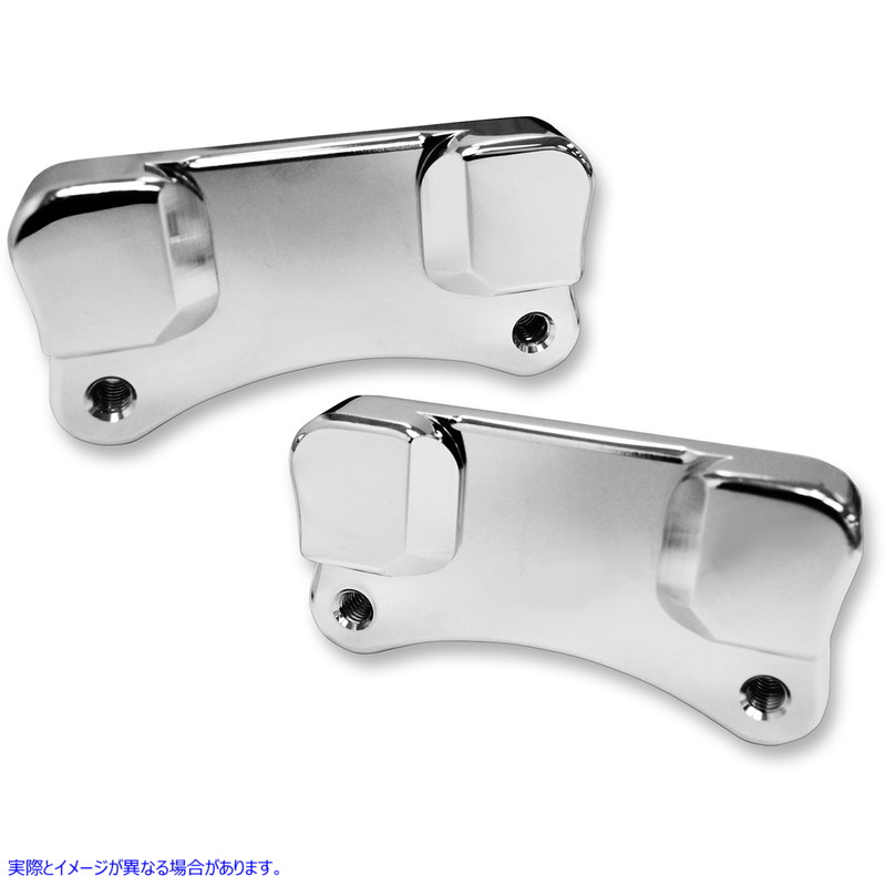 取寄せ フェンダーからフォークアダプター ドラッグスペシャリティーズ Fender-To-Fork Adapters - Chrome 1410-0097 14100097