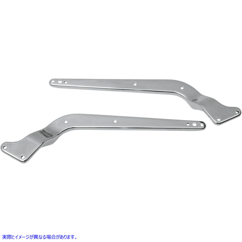 取寄せ リアフェンダーストラット ドラッグスペシャリティーズ Rear Fender Strut - Stock-Style - Chrome 1411-0016 14110016