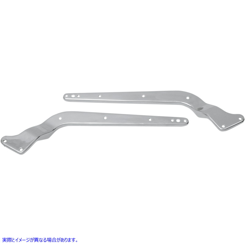 取寄せ リアフェンダーストラット ドラッグスペシャリティーズ Rear Fender Strut - Stock-Style - Chrome 1411-0017 14110017
