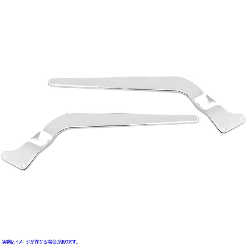 取寄せ リアフェンダーストラット ドラッグスペシャリティーズ Rear Fender Strut - Smooth - Chrome 1411-0018 14110018