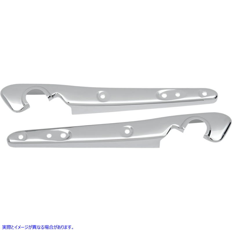 取寄せ リアフェンダーストラット ドラッグスペシャリティーズ Rear Fender Strut - Stock-Style - Chrome 1411-0020 14110020