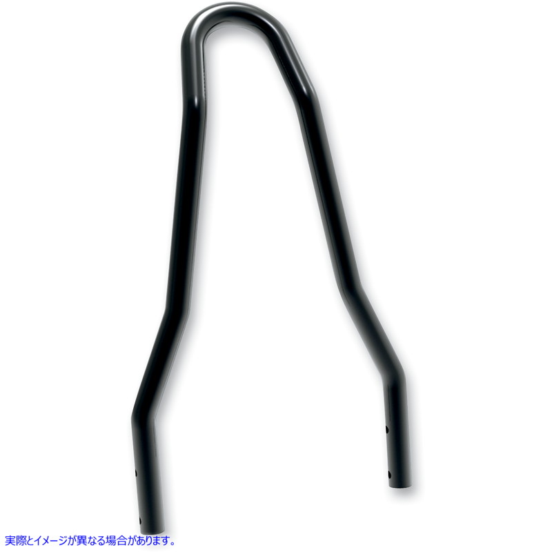 取寄せ ラウンドシシーバー ドラッグスペシャリティーズ Round Tapered Sissy Bar - Black - 13H x 7.50W 1501-0412 15010412