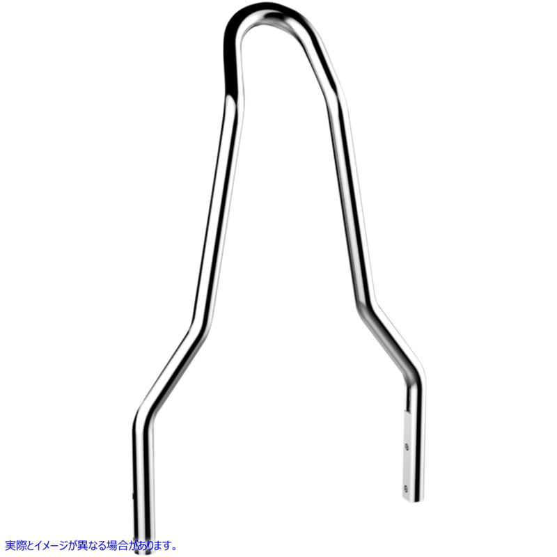 取寄せ ラウンドシシーバー ドラッグスペシャリティーズ Round Tapered Sissy Bar - Chrome - 10.12H x 8.75W 1501-0497 15010497