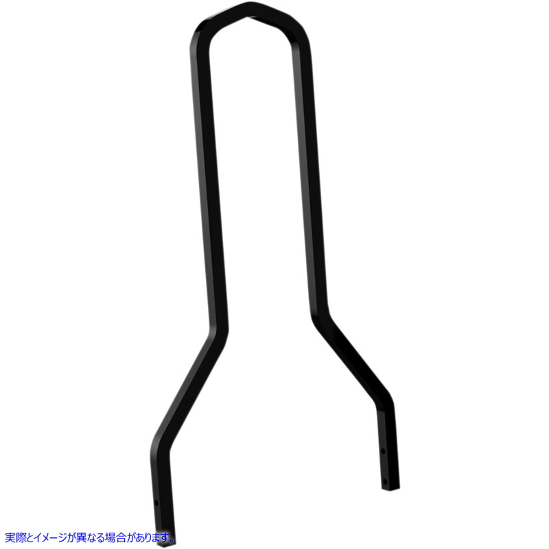 取寄せ 四角いシッシーバー ドラッグスペシャリティーズ Square Sissy Bar - Black - 15.5 H x 11 W 1501-0530 15010530