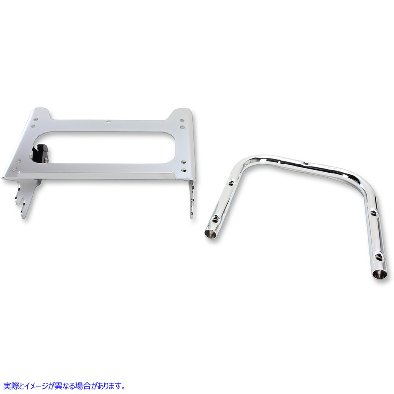 取寄せ クイックデタッチツアーボックスマウント ドラッグスペシャリティーズ Tour Box Mount - Chrome 1510-0240 15100240