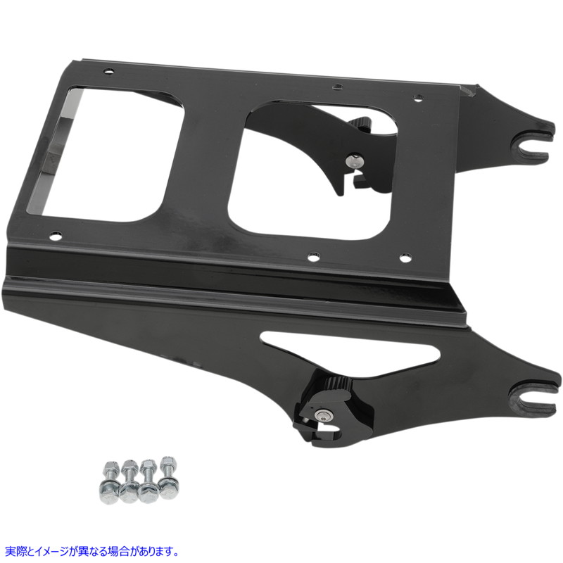 取寄せ クイックデタッチツアーボックスマウント ドラッグスペシャリティーズ Tour Box Mount - Black 1510-0243 15100243