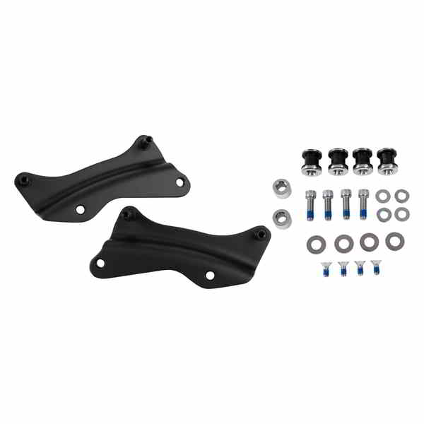 取寄せ ドッキングキット ドラッグスペシャリティーズ Backrest Docking Kit - Black 1510-0496 15100496