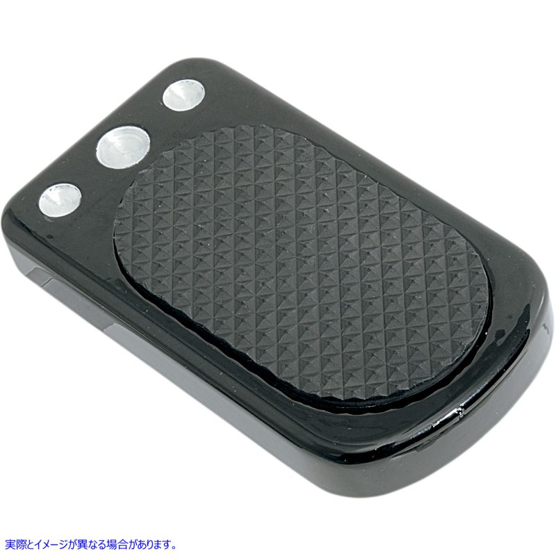 取寄せ ブレーキペダルカバー ドラッグスペシャリティーズ Brake Pedal Pad - Black - FL 1610-0195 16100195