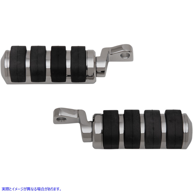 取寄せ 足のペグ ドラッグスペシャリティーズ Soft Ride Foot Pegs - Large - Chrome - XL 1620-1838 16201838