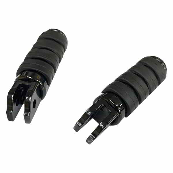 取寄せ FMLフットペグ ドラッグスペシャリティーズ FML Soft-Ride Footpegs - Driver - Black - Softail 1620-1892 16201892
