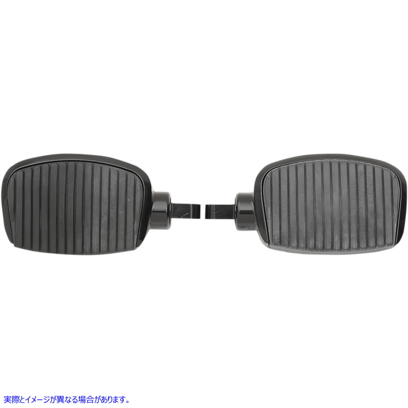 取寄せ ミニフロアボード ドラッグスペシャリティーズ Mini Footboards - Male 3 - Black 1621-0723 16210723