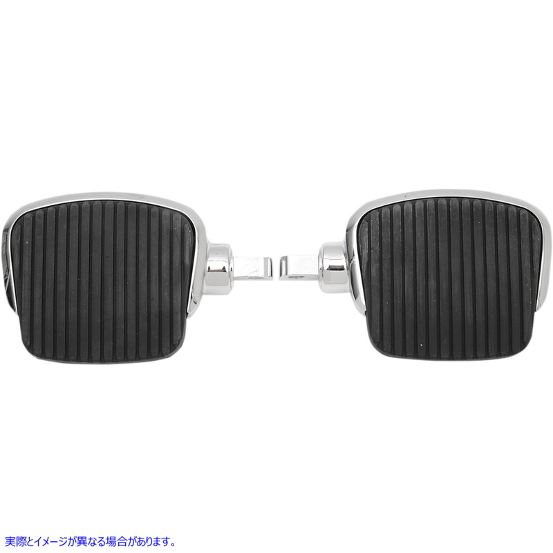 取寄せ ミニフロアボード ドラッグスペシャリティーズ Mini Footboards - Male 4 - Chrome 1621-0724 16210724