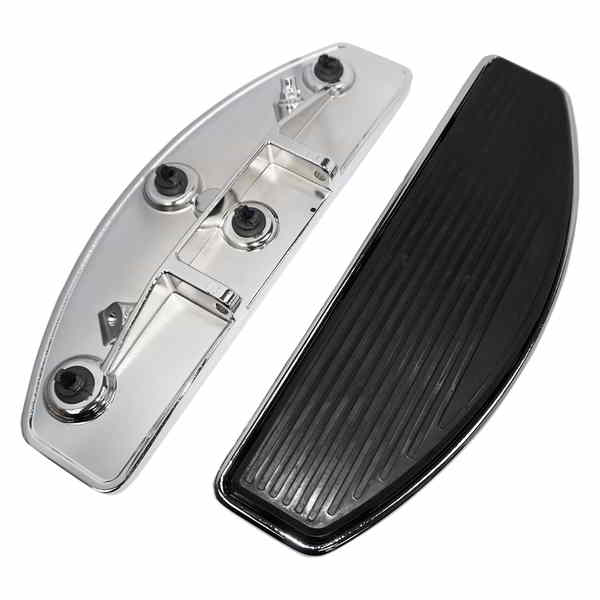 取寄せ 床板 ドラッグスペシャリティーズ Driver Floorboard - Chrome - FL 1621-1036 16211036