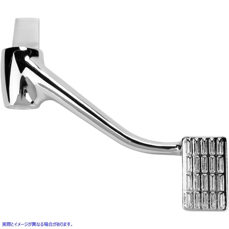 取寄せ フォワードコントロール交換用ブレーキペダル ドラッグスペシャリティーズ Brake Pedal - Chrome - XL 1622-0144 16220144