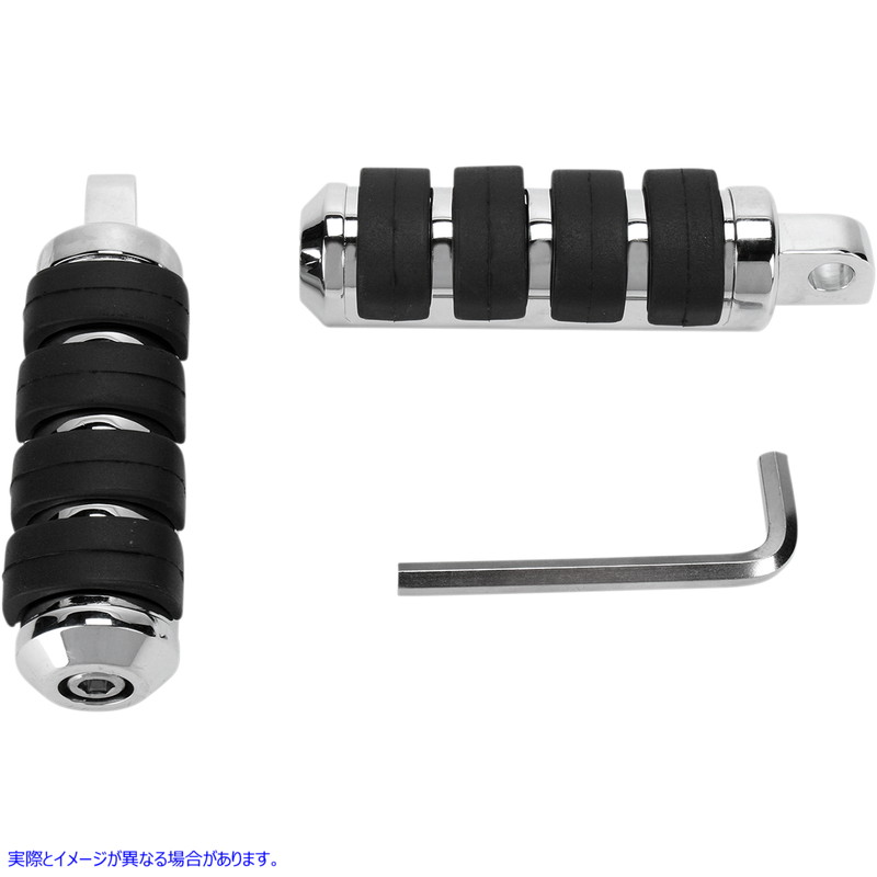 取寄せ 足のペグ ドラッグスペシャリティーズ Footpegs - Chrome - XL 1622-0146 16220146
