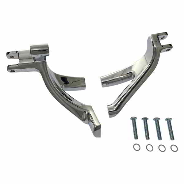取寄せ フォワードコントロールマウント ドラッグスペシャリティーズ Forward Control Mount - Chrome - FL/FX 1622-0571 16220571