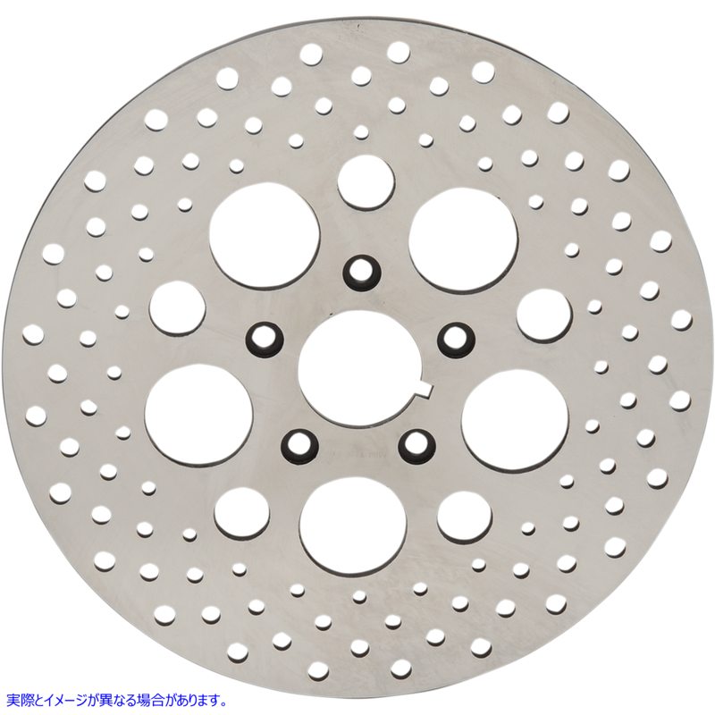 取寄せ ステンレス鋼製の掘削ブレーキローター ドラッグスペシャリティーズ Front Rotor - 11.5 1710-1903 17101903