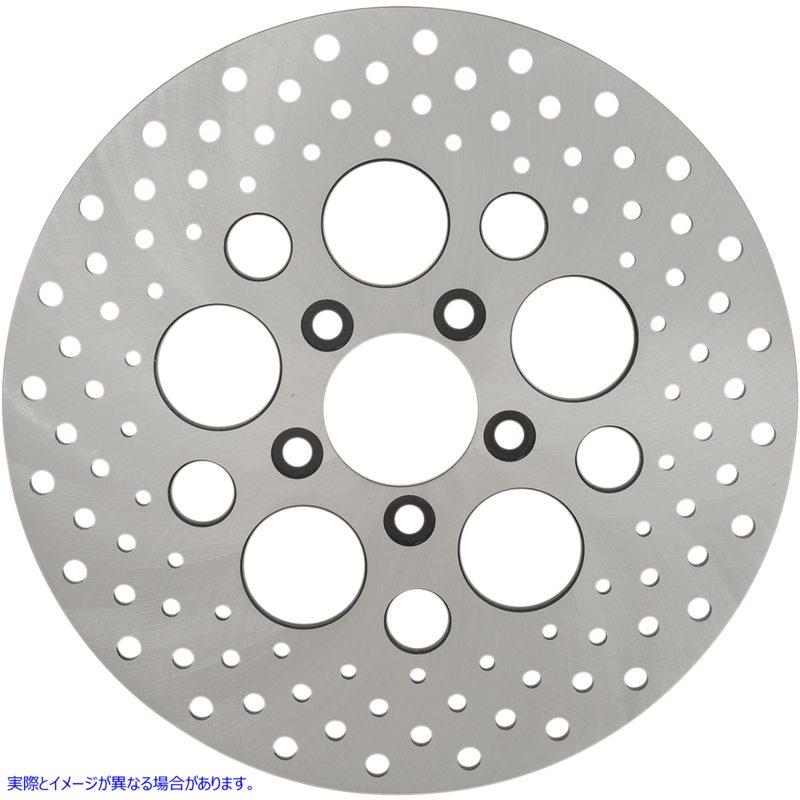 取寄せ ステンレス鋼製の掘削ブレーキローター ドラッグスペシャリティーズ Rear Rotor - 11.5 1710-1904 17101904