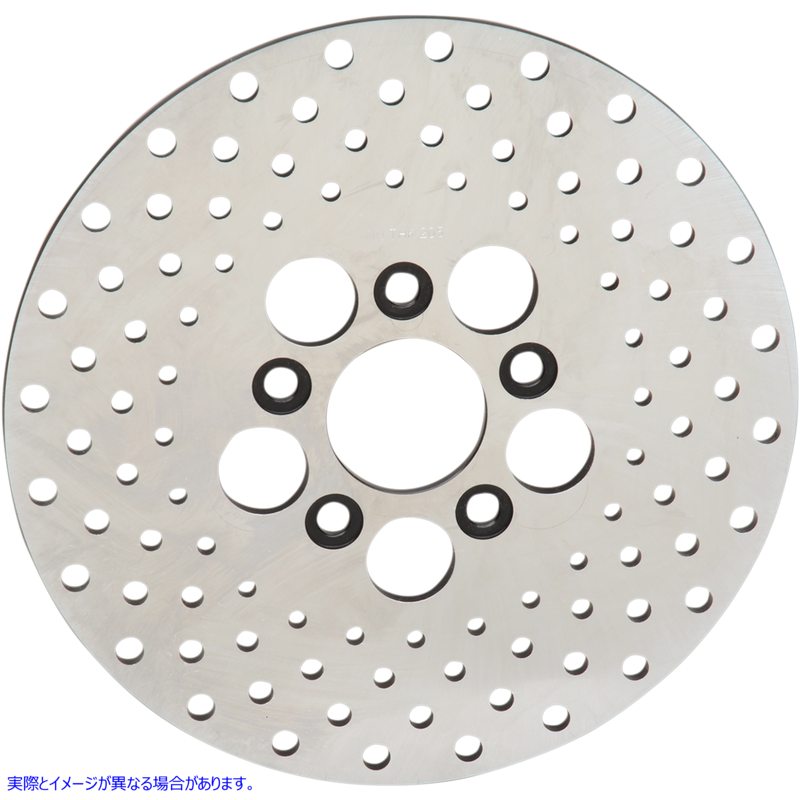 取寄せ ブレーキローターシャベルヘッド ドラッグスペシャリティーズ Stainless Steel Brake Rotor - 10 1710-1909 17101909