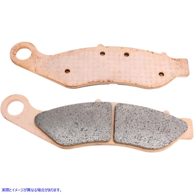 取寄せ 焼結金属ハーレー/ビューエルブレーキパッド ドラッグスペシャリティーズ Sintered Metal Brake Pads - Trike 1721-2295 17212295