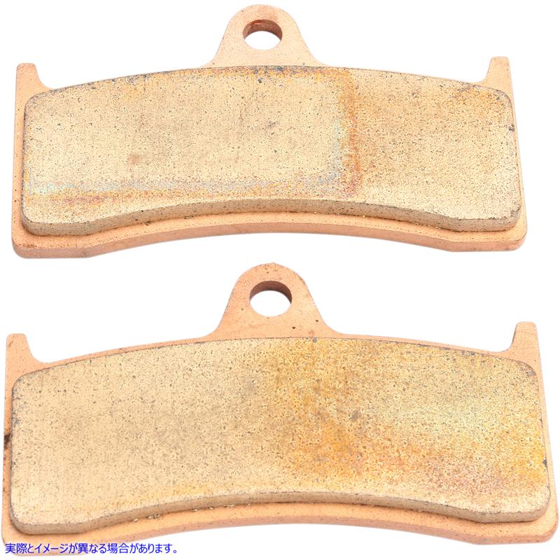 取寄せ 焼結金属ハーレー/ビューエルブレーキパッド ドラッグスペシャリティーズ Sintered Brake Pads - Buell 1721-2455 17212455