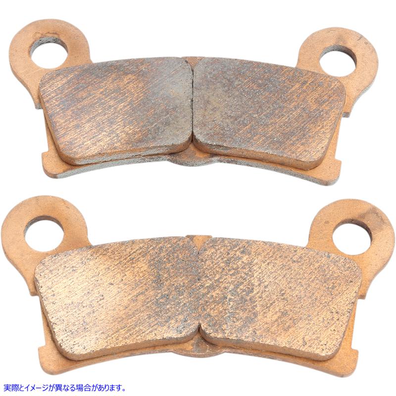 取寄せ 焼結金属ハーレー/ビューエルブレーキパッド ドラッグスペシャリティーズ Sintered Brake Pads - Trike 1721-2456 17212456
