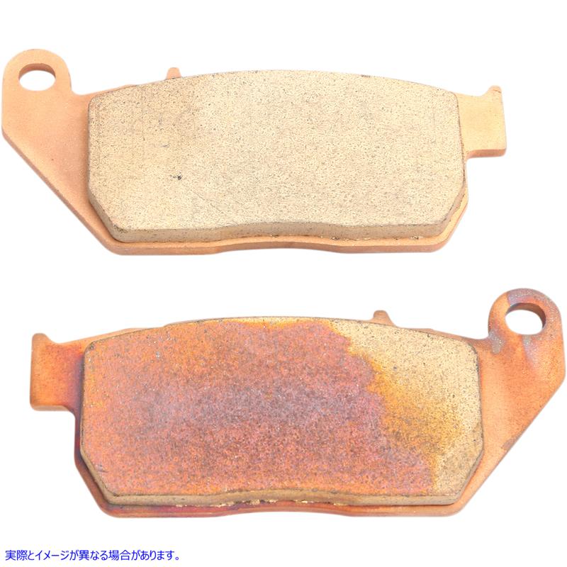 取寄せ 焼結金属ハーレー/ビューエルブレーキパッド ドラッグスペシャリティーズ Sintered Brake Pads - Sportster 1721-2480 17212480