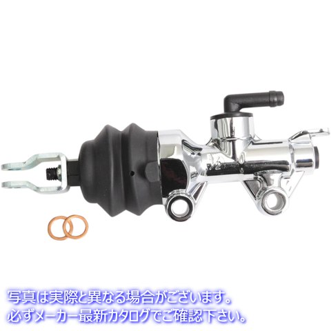 取寄せ リアマスターシリンダーと部品 ドラッグスペシャリティーズ Master Cylinder - Rear - Chrome 1731-0566 17310566