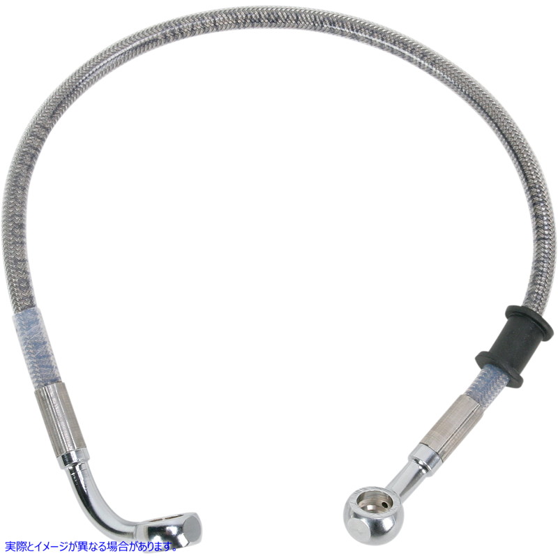 取寄せ ステンレススチールブレーキラインキット ドラッグスペシャリティーズ Brake Line - Rear - Stainless Steel 1741-2924 17412924